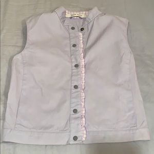 Miu Miu lilac vest